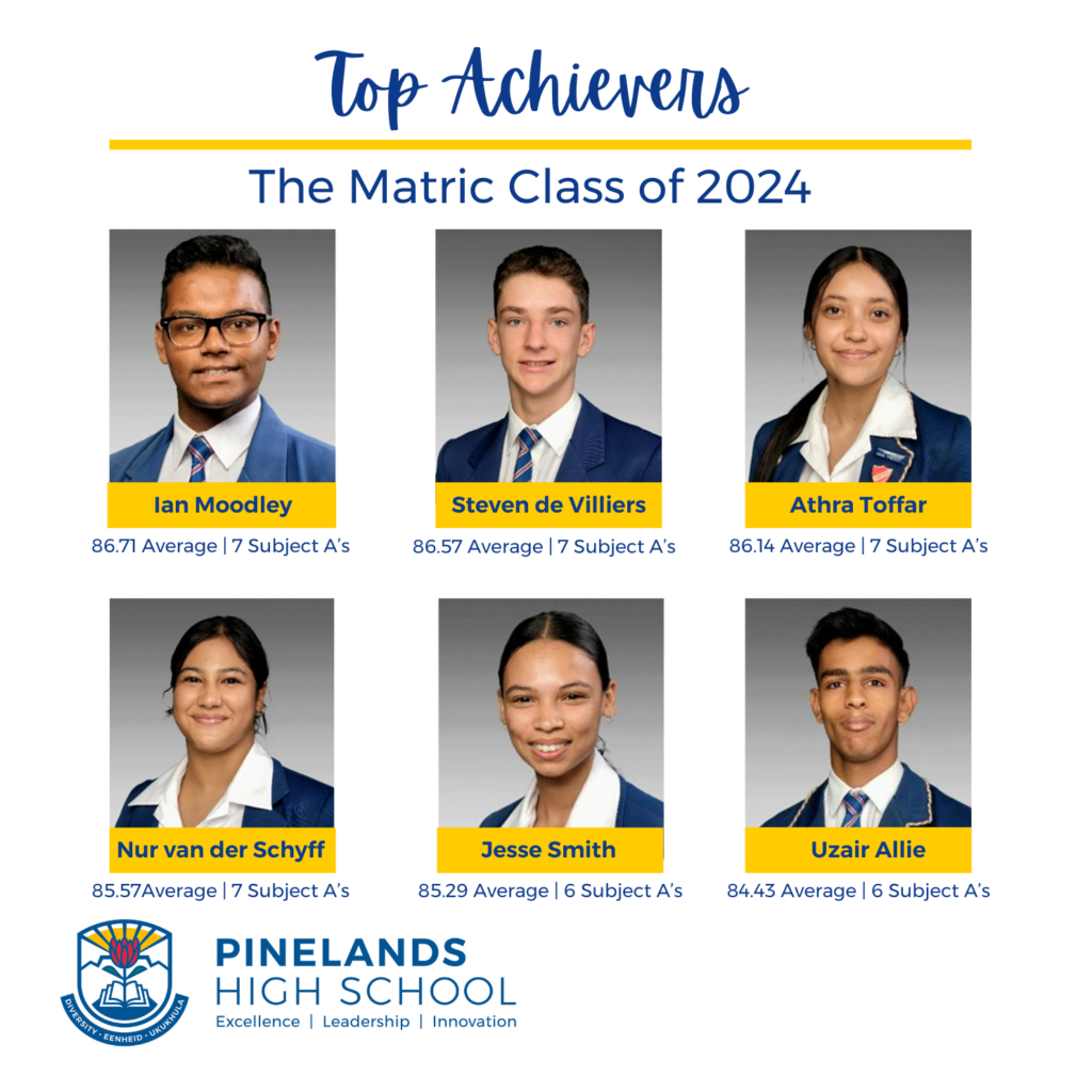 NSC Top Achievers – Pinelands High School